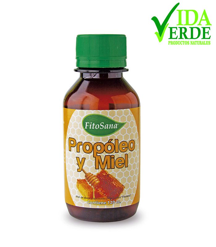 Propoleo (Polen) y miel de abeja