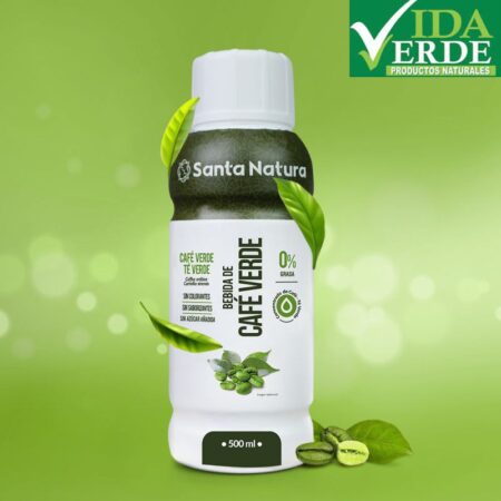 BEBIDA DE CAFÉ VERDE + TÉ VERDE (Santa Natura)