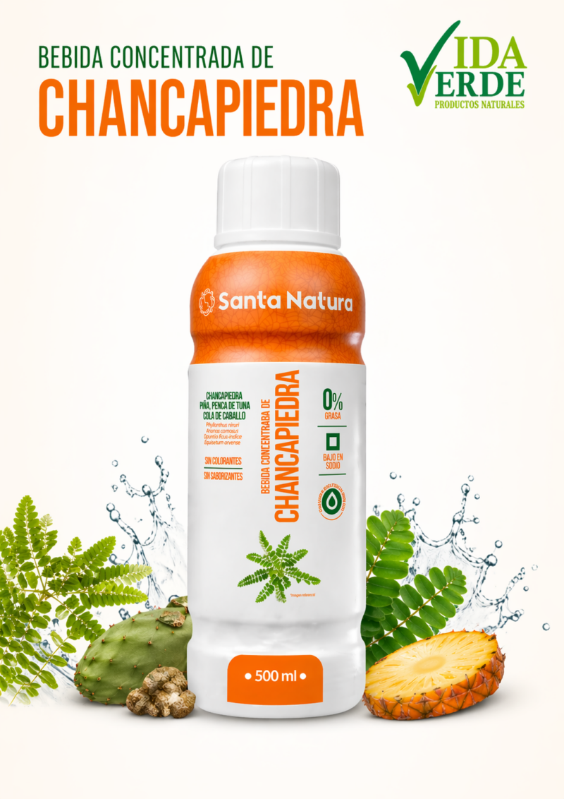 BEBIDA CONCENTRADA DE CHANCAPIEDRA (Santa Natura)