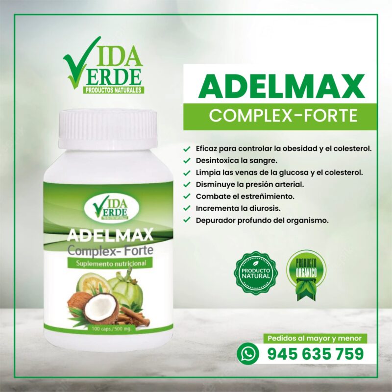 ADELMAX COMPLEX FORTE VIDA VERDE