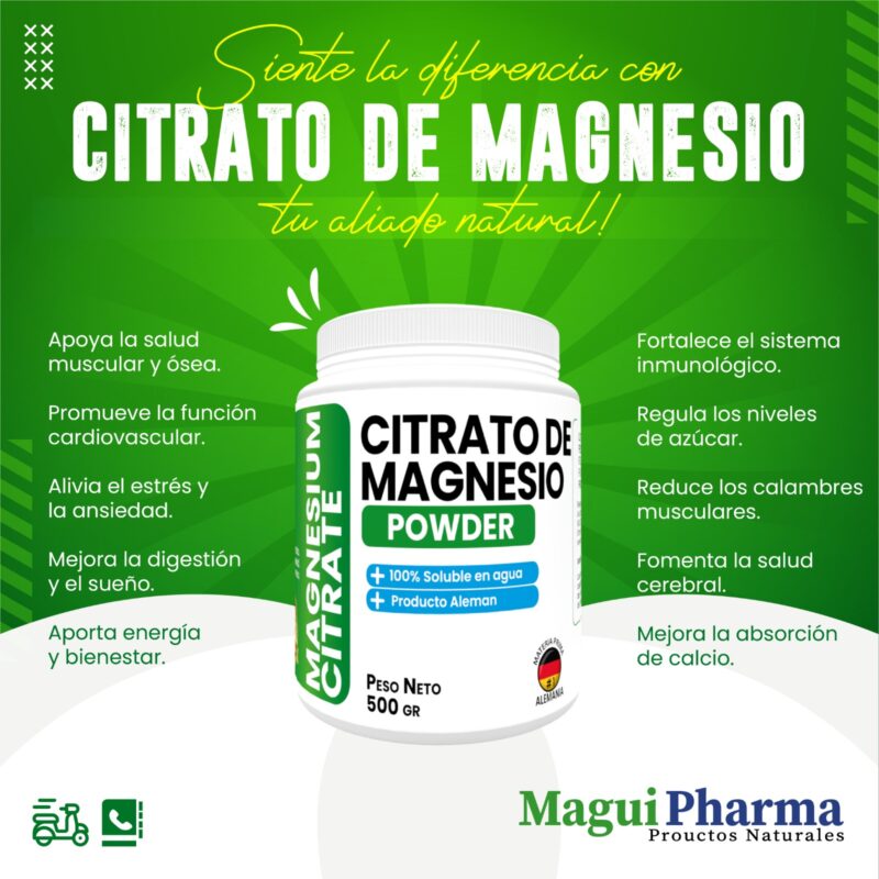 CITRATO DE MAGNESIO VIDA VERDE