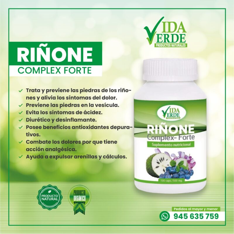 RIÑONE COMPLEX FORTE VIDA VERDE